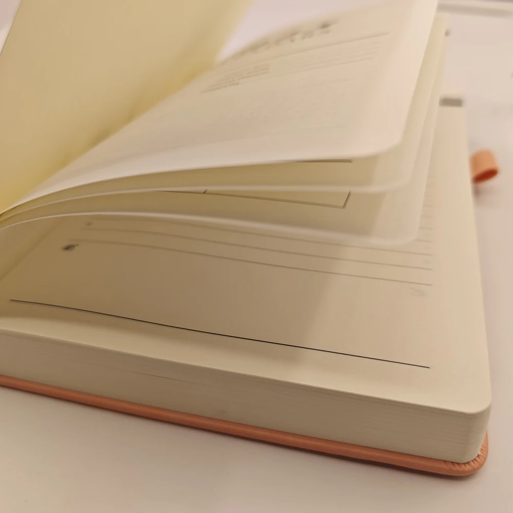Imagem -06 - Strap Notebook com Capa Dura de Couro Office Notepad Agenda Organizador de Agenda Planejador Semanal e Mensal 2025 a5