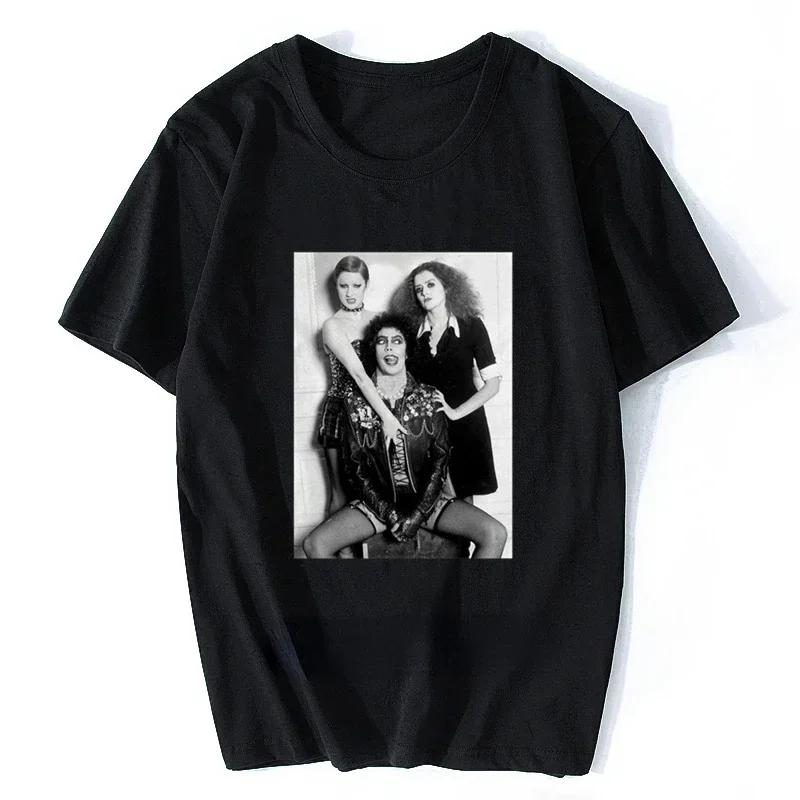 Horror Picture Show Frank-n-furter Crature of The Night Glam Goth Gothic Riff Raff Men Tshirt 70s Retro Vintage T-Shirt