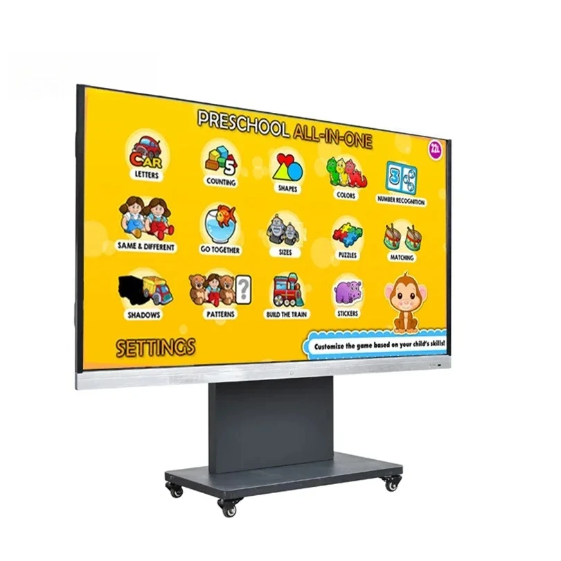 

65 Inch school education magnetic intelligent electronic interactive whiteboard