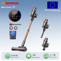 Honiture X7 Vacuum Cleaner Cordless Handheld 48KPA Strong suction 550W Motor Smart Home Cleaning Vacuum Cleaner LED Touch Screen
