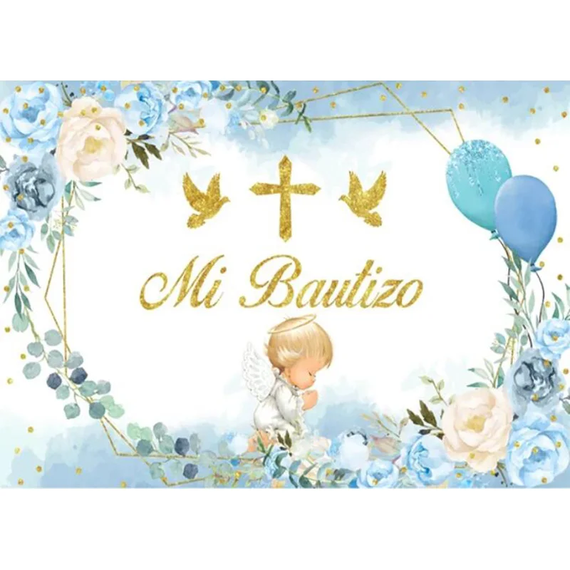 It's a Girl Baby Shower Backdrop Boho Bear Gender Photography Background Party Newborn Baby Birthday Photo Studo Props HK-04