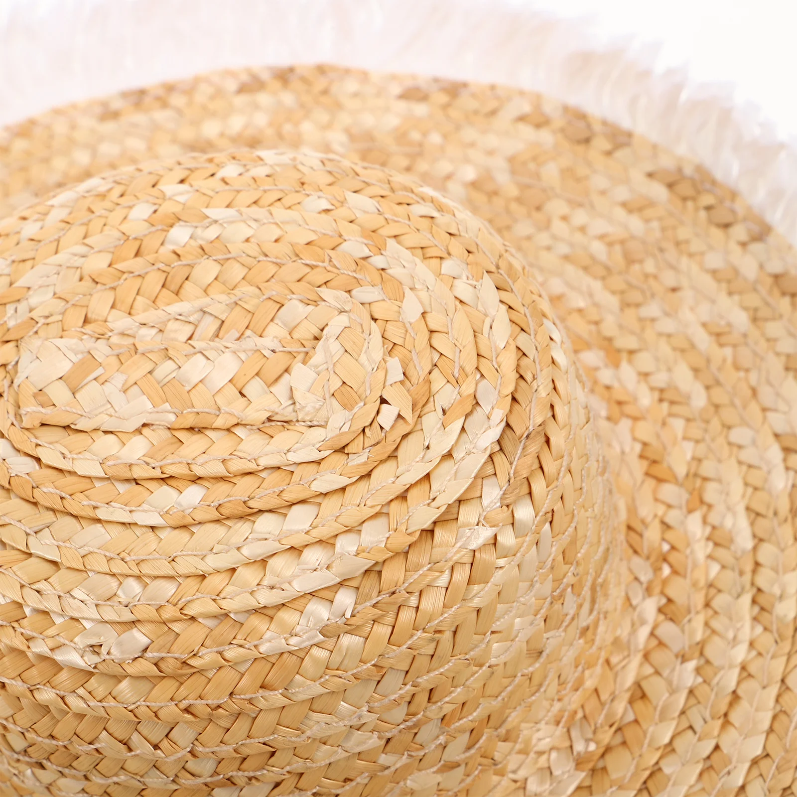 1 Stück Miniatur-Strohhüte, handgewebte Kappen für DIY-Bastelarbeiten, Dekoration, Sombrero, kleiner Hut, Accessoire, Gras-Kappe, Bauernhaus-Party