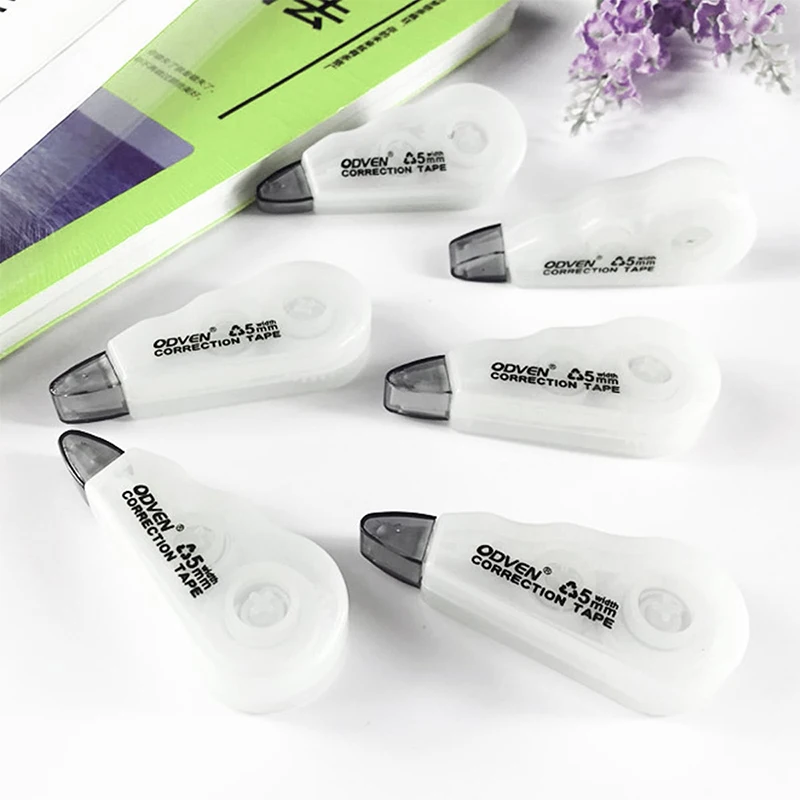 2pc Set Correction Tape Kawaii Mechanical Cute Design Correction Tape - Perfect for Decorating Diaries and School Supplies