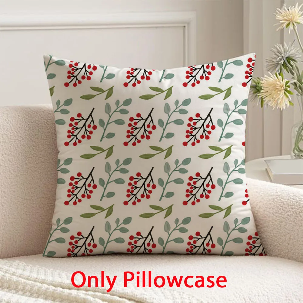 

Christmas Pillow cover winter Merry Christmas decorative 45x45 cushions cover for New Year pillow case