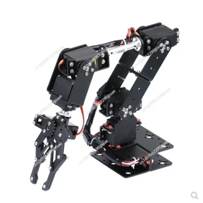 6 Axis 6DOF Robotic Manipulator Kit Multi DOF Servo Driven Robot Arm With Gripping Claw For Arduino STEM Teaching Experiment