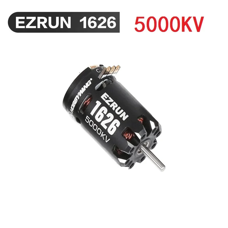 Nowy HOBBYWING EZRUN 1626SD 3500KV 5000KV silniki bezszczotkowe sensoryczny 6500KV dla 1/28 zdalnie sterowanym samochodowym Model wyścigowy akcesoria