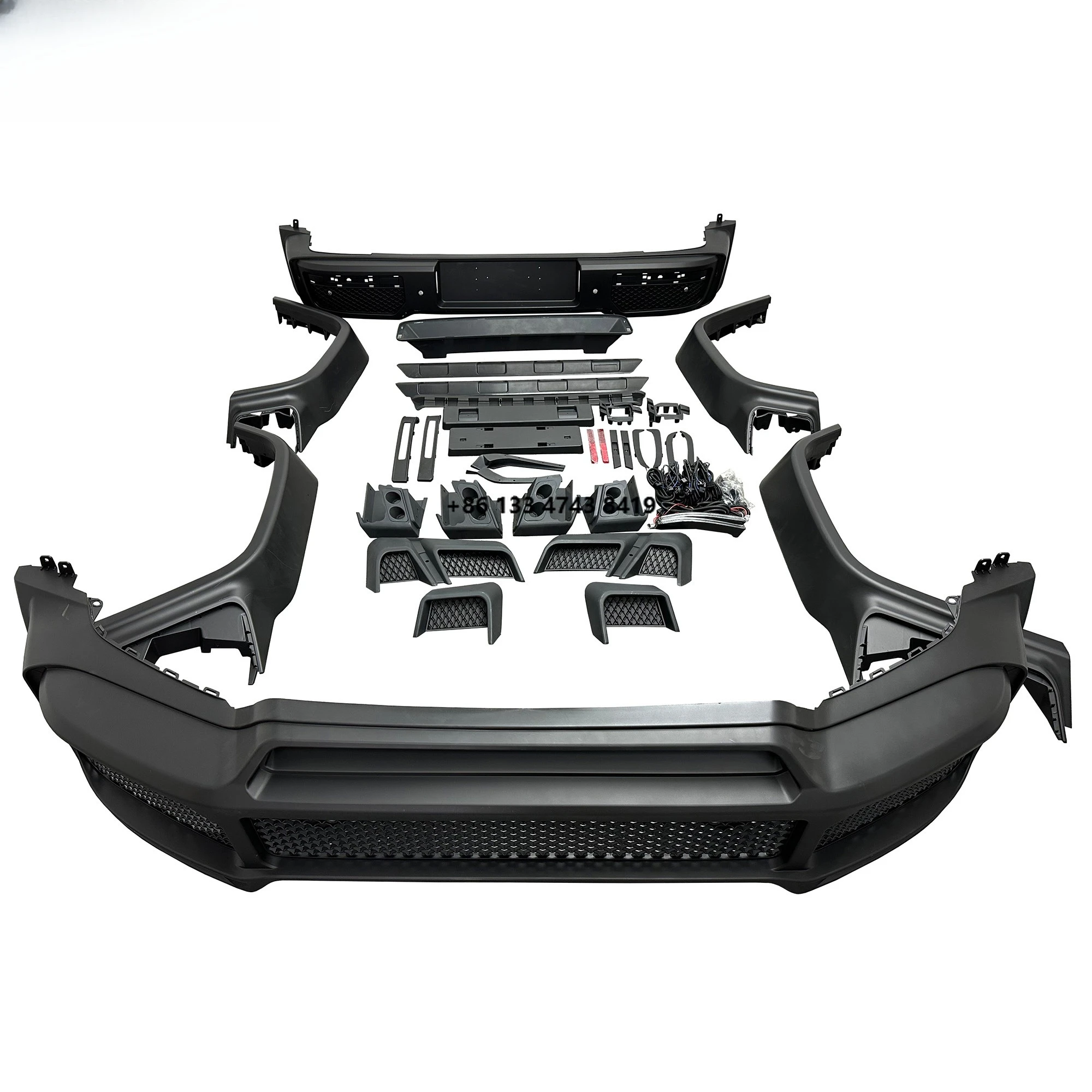 

Body Kit Type B PP Car Bumper Front and rear fenders for G-Class W464 G63 G500 2019-2024