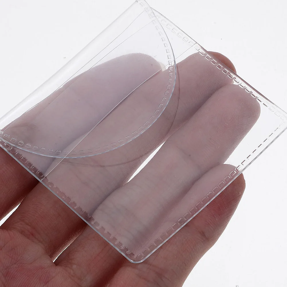 50 Pcs Coin Storage Bag Quarters Clear Covers Collector Sleeves Pocket Holder Protector Favorites