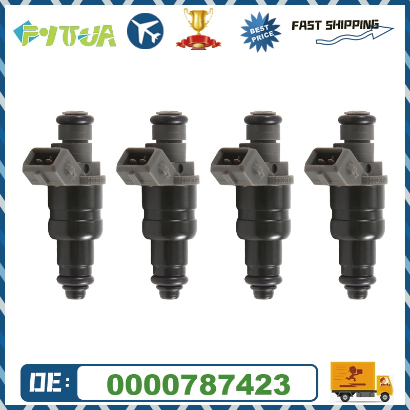 

4pcs High Performance fuel Injector 0000787423 for Mercedes-Benz C-CLASS C180 C200 1.8 W124 S202 W202 M111 M161