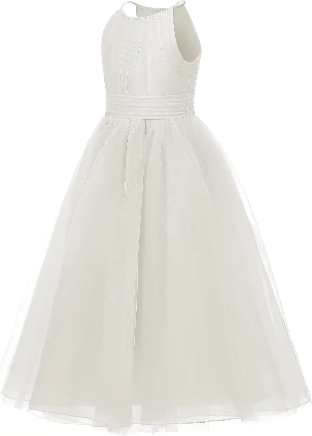 Flower Girls Tulle Chiffon Dresses Kids Wedding Party Pageant Ball Gowns party dresses  girls dresses for party and wedding