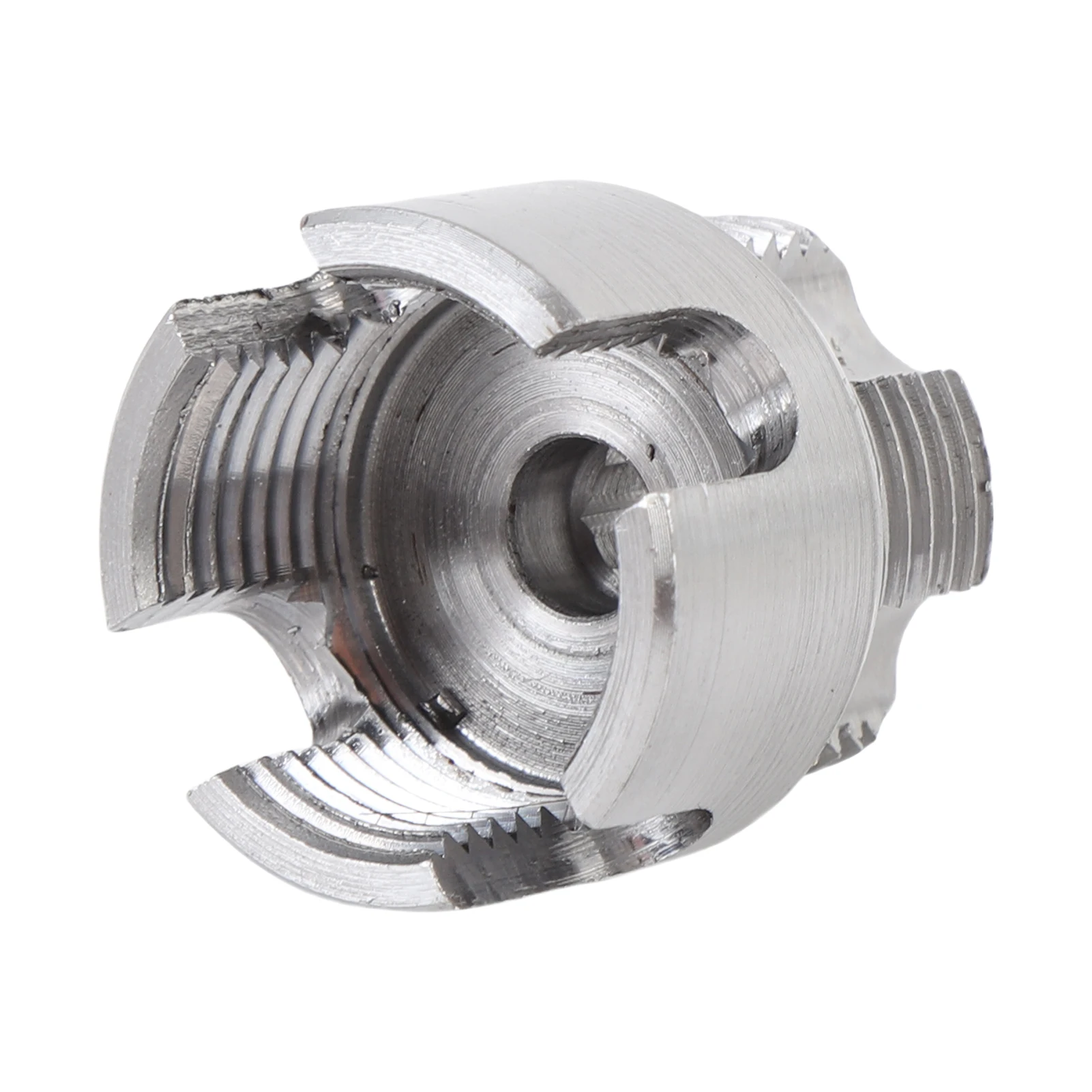 Plastic Pipe Threading Tool Rugged Multifunctional Portable PVC Pipe Threader 4 Set High Hardness Alloy Steel for Home Repairs