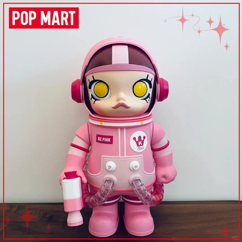 

Genuine POPMART MEGA SPACE MOLLY 400% Pink Panther Child Companion Children's Gift Large Dolls