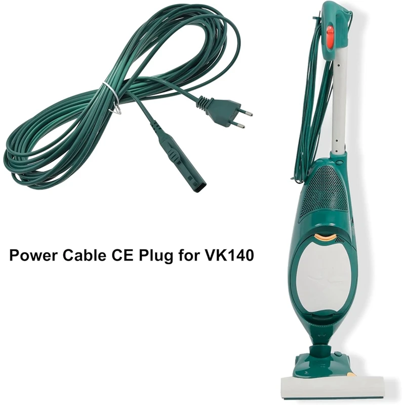Pièces d'aspirateur de câble d'extension pour Vorwerk Kobold VK140 VK150 FP140 FP150-10 mètres prise UE