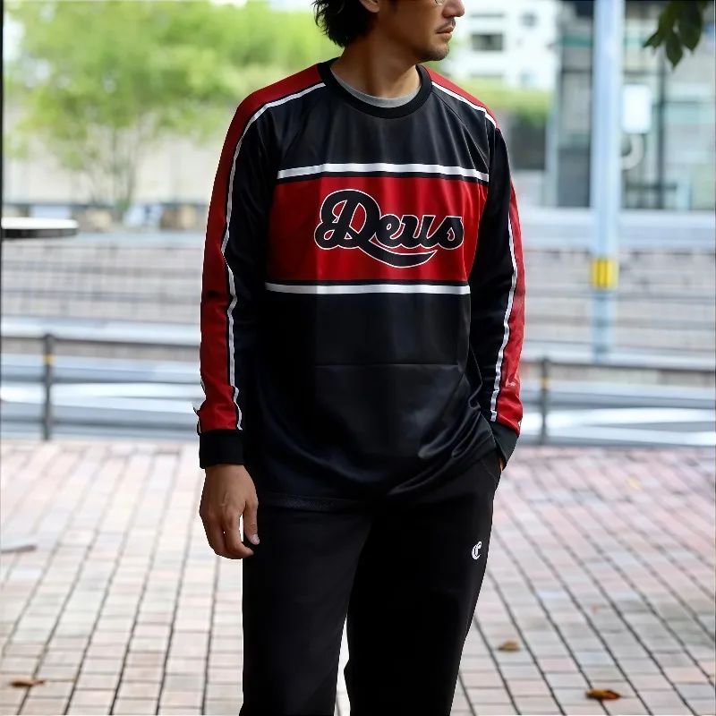 تي شيرت لركوب الدراجات النارية بطباعة ثلاثية الأبعاد للجنسين بأكمام طويلة وسريع الجفاف ومريح #2