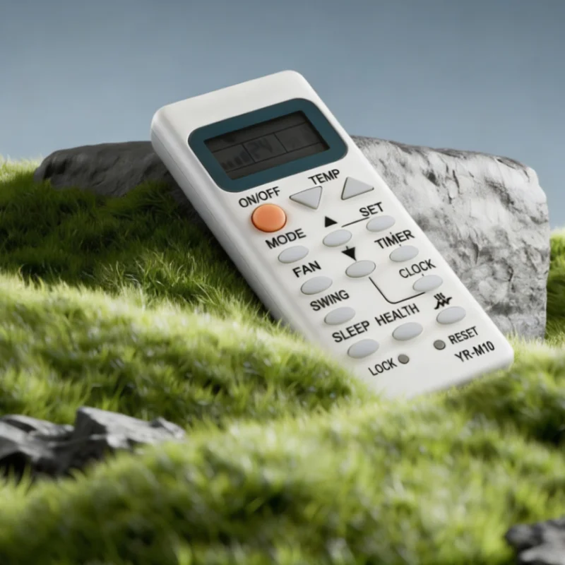 Replacement AC Remote YM‑M10, Compatible with Haier Floor‑standing & Wall‑mounted Air Conditioners