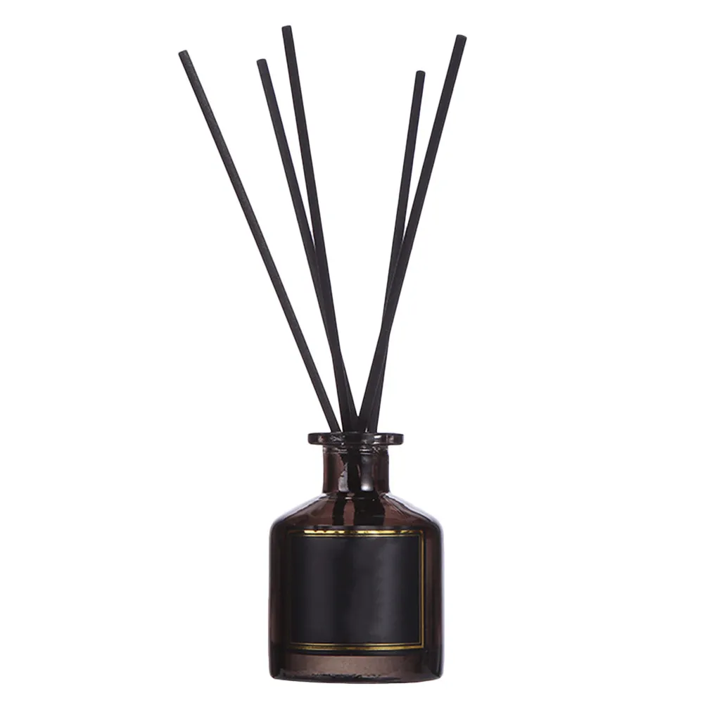 1Set Fireless Essential Oil Diffuser Set Premium Reed Diffuser Sticks for Air Purifying Sanitary Aroma Fragrance Home Ornament