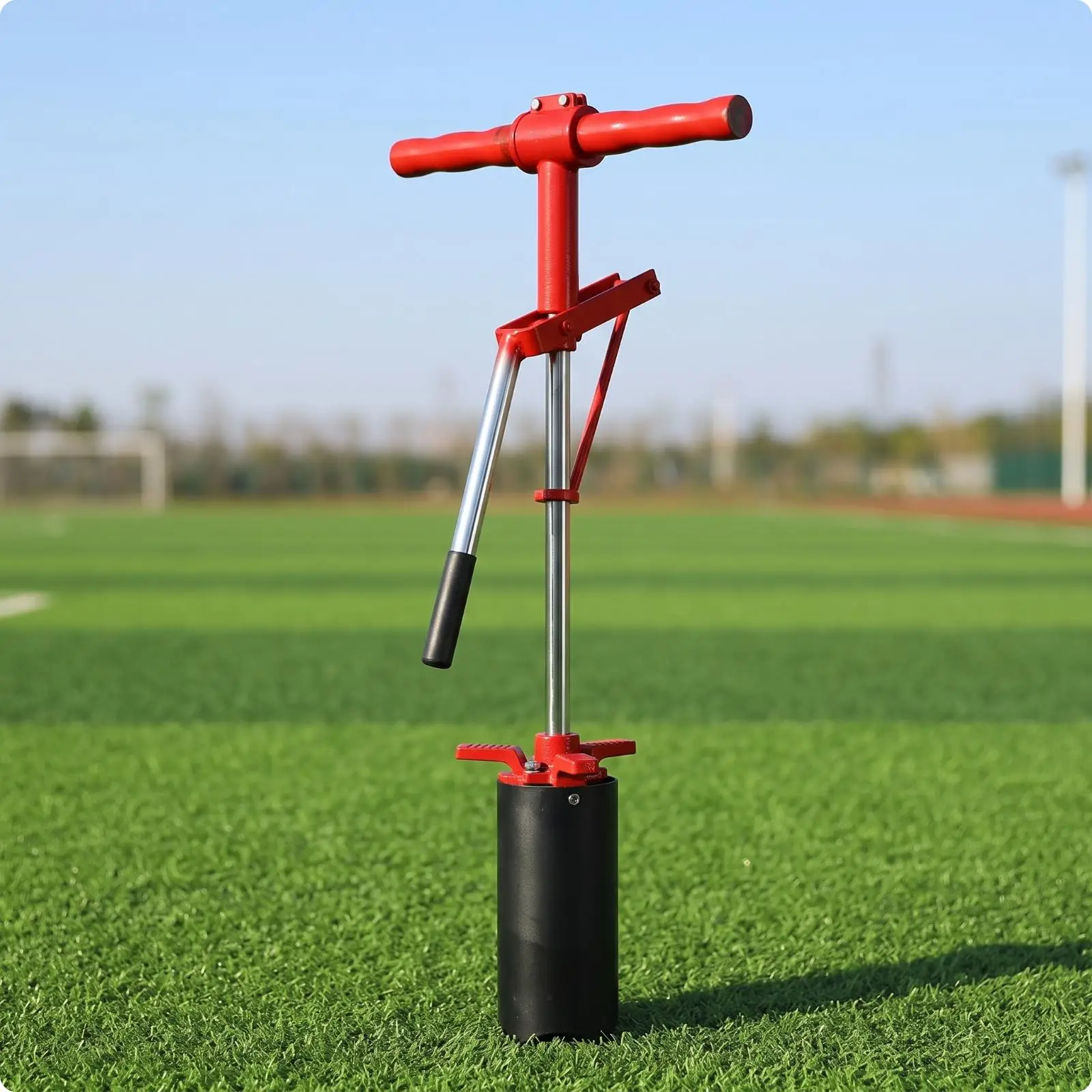 Turf Hole Hand Operated Golf Cup Adjustable Turf Hole Digger with