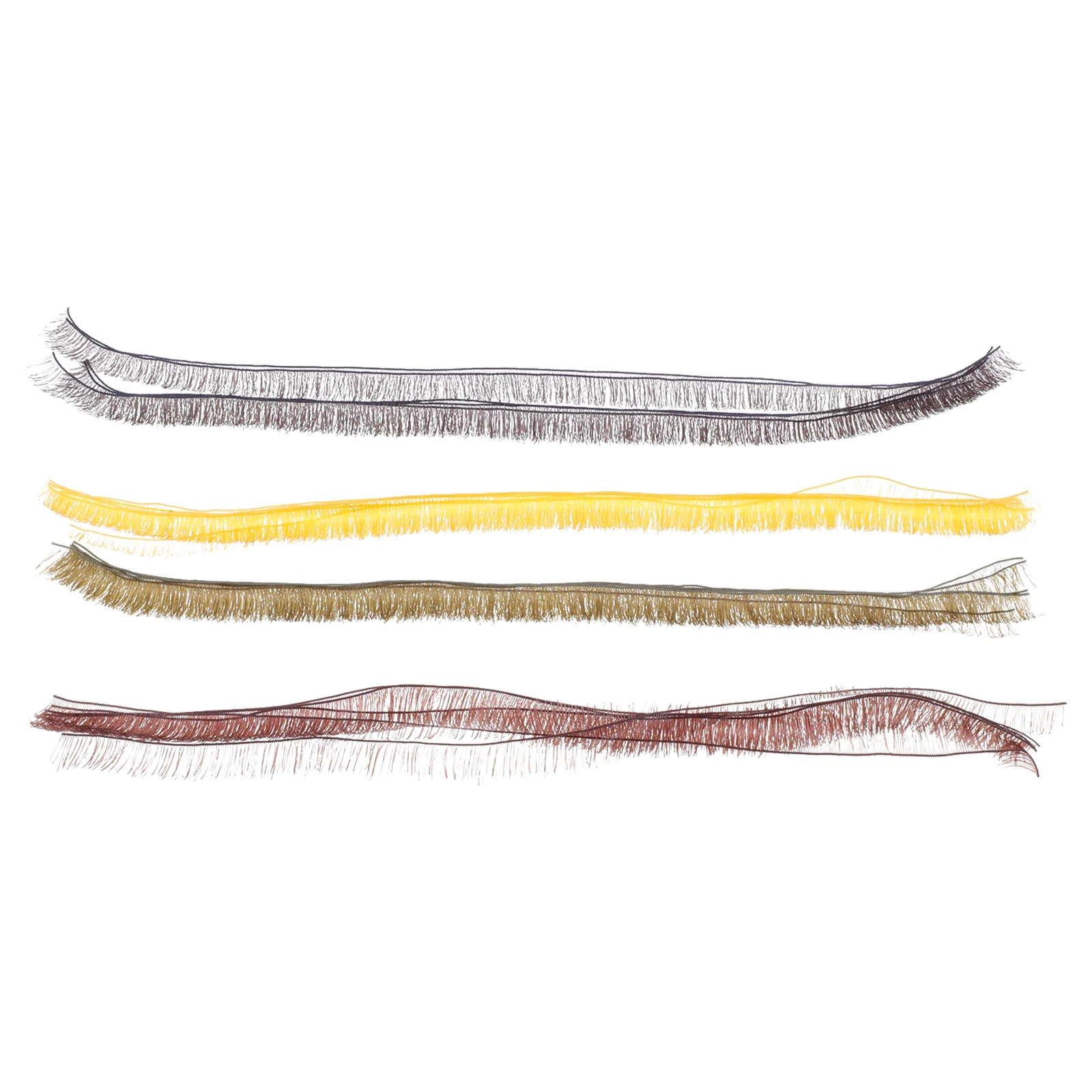 20 Pcs DIY False Eyelashes Fake Ornament Tools Multicolor Decorative Accessory Nylon Kids Craft Supply Child