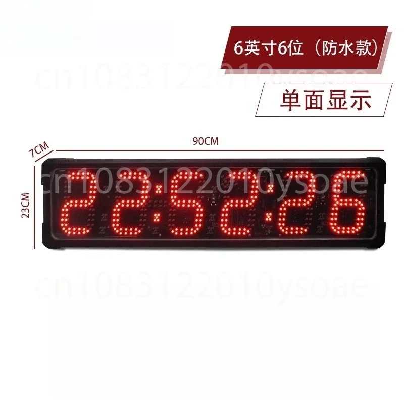 Multi Function Large LED Timer Digital Countdown Stopwatch for Outdoor Indoor Sports Track Swim Basketball