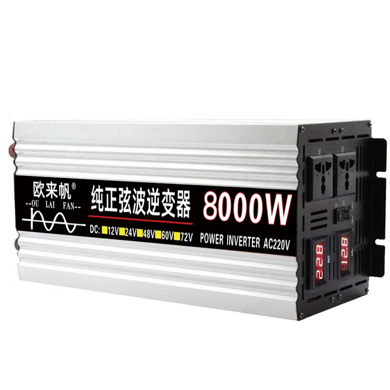 For high power for 8000W6000W pure sine wave inverter 12V24V to 220V