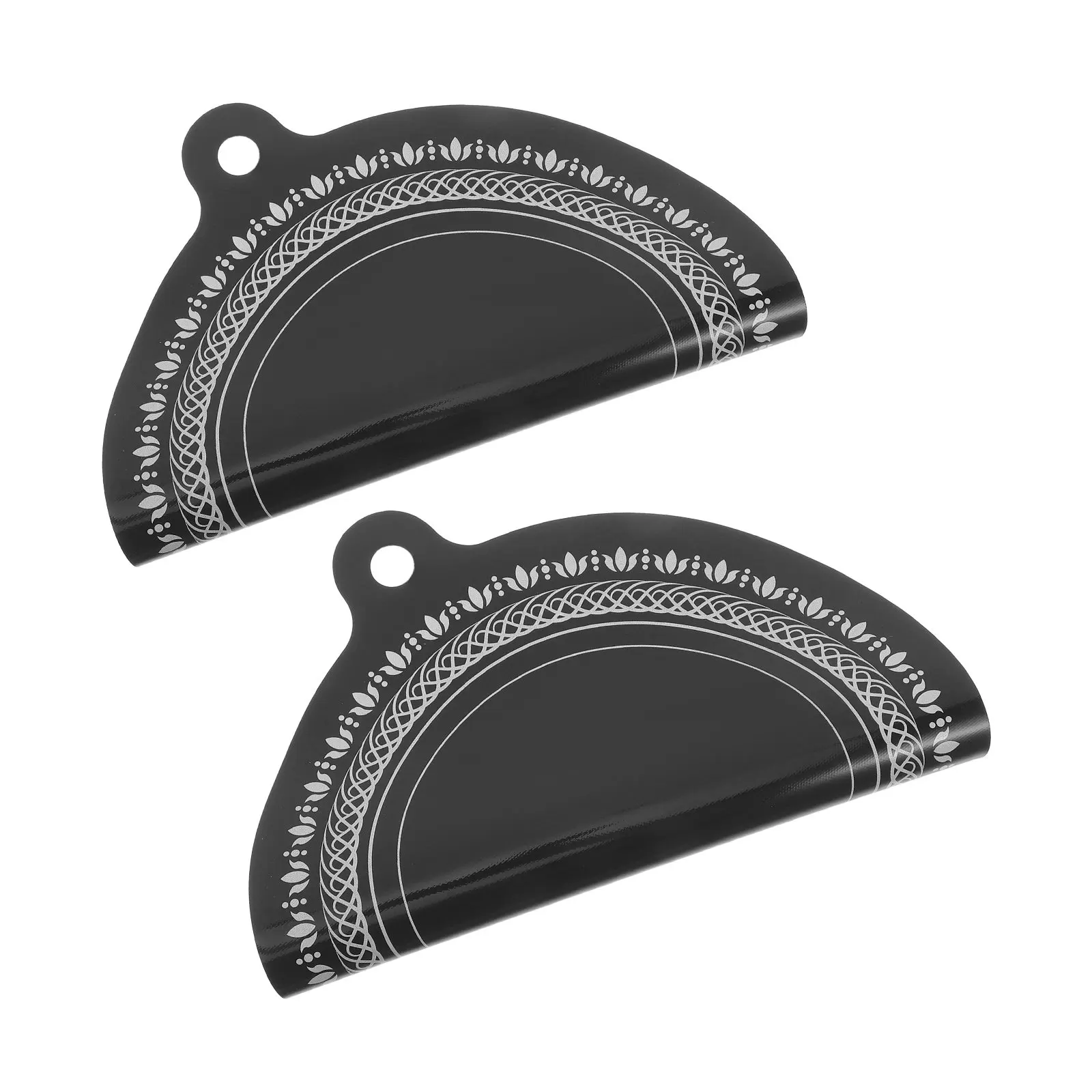 2Pcs Premium Silicone Induction Cooktop Protector Mat Heat Insulation Non-Slip Hob Protector for Induction Stove
