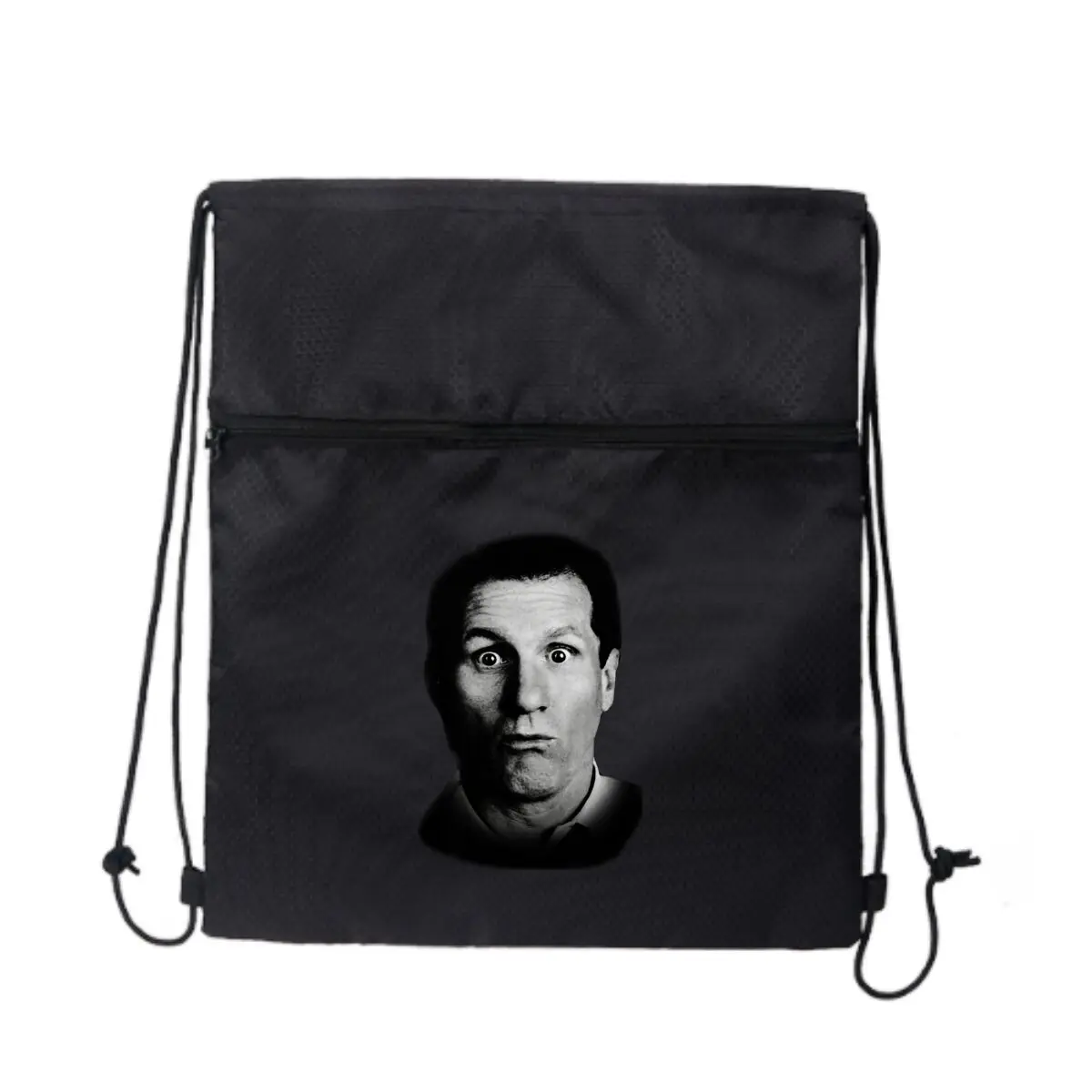 

Сумка на молнии Surprised Man Graphic Park Stroll на шнурке: вмещает закуски и игрушки