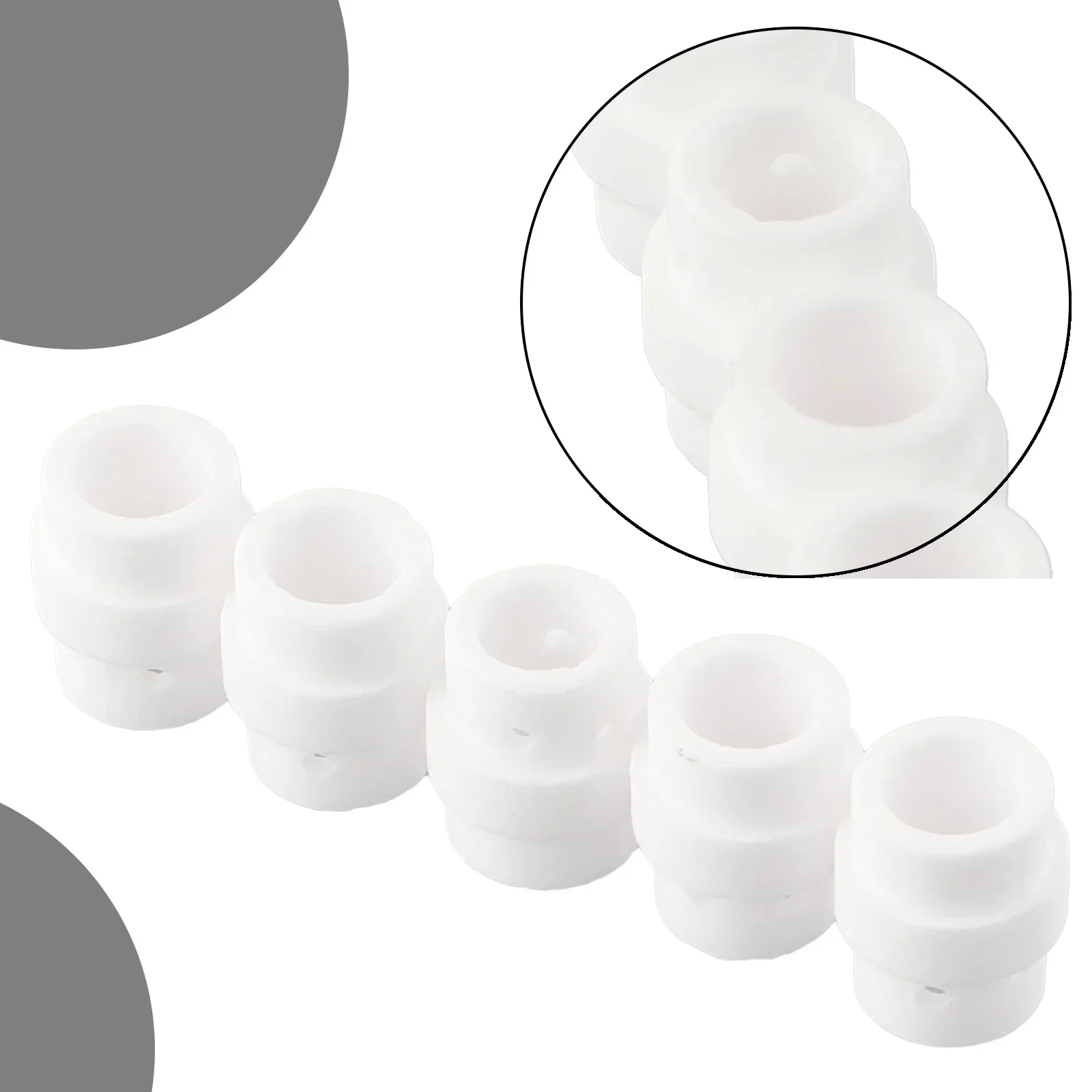 MB 24 KD MIG 250A Welding Torch Gas Diffusers For For Abicor Style Pack Of 5 Efficient And Long Lasting