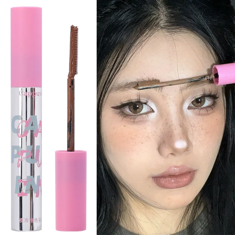 Waterproof Coffee Brown Color Eyebrow Cream Lasting Matte Dye Eyebrow Gel Tint Mascara Makeup Tool Brow Enhancer Cream Cosmetics