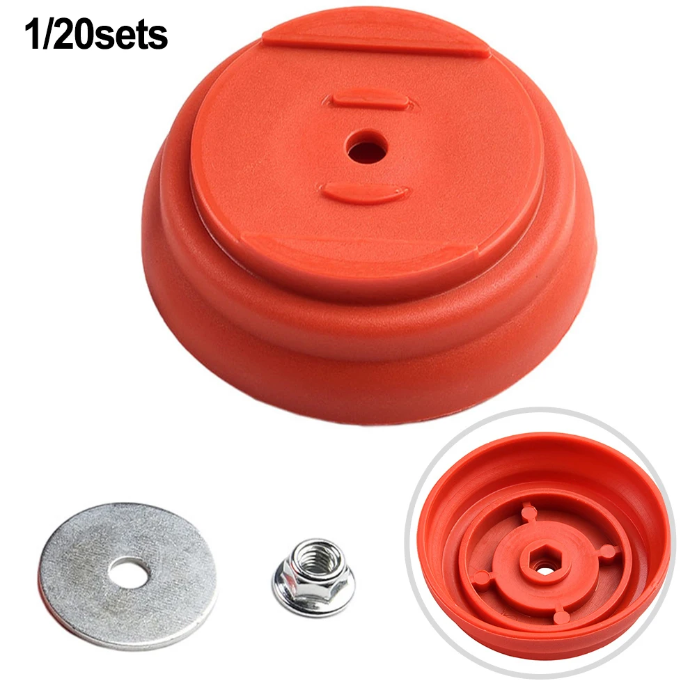For Garden Power Tools Convenient Disassembly Plastic Cover Gardening Tasks 3 60 Pieces Convenient Storage Compact Size