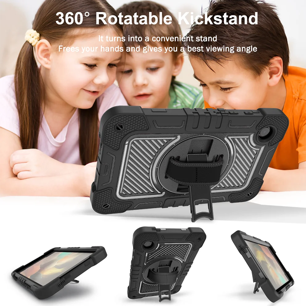 Tablet Case Armor for Samsung Galaxy Tab S9 S9Plus A9 Plus S8 S7 A8 A7Lite S8Plus S7FE S7PLUS S6lite a7 Tab A 8.0 8.4 T290 T510