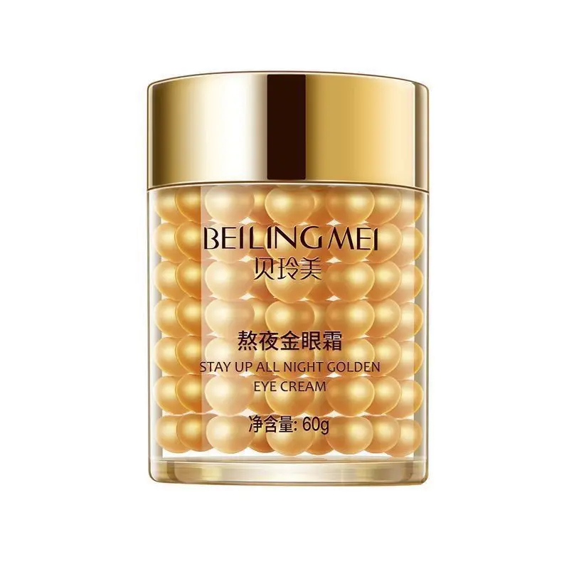 Beilingmei Gold Collagen Eye Cream, Anti Fatigue Dark Circles, Hydrating Firming Eye Care, Reduce Fine Lines Wrinkles Smoothing