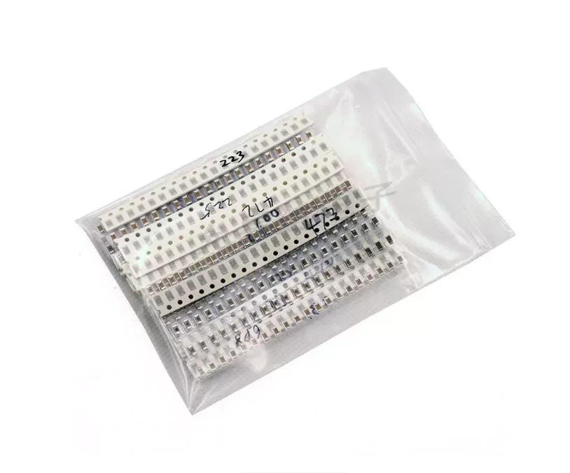 Electronic Diy Sample Kit 36values*20pcs=720pcs Assorted Kit 0805 SMD Capacitor 1pF To 10uF 8pf 10pf 101 103 104 334 470NF