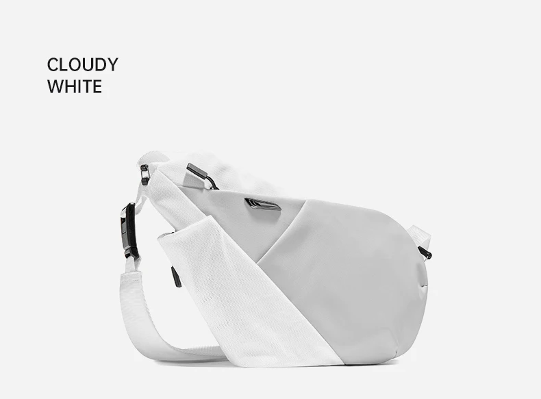 TANGCOOL Herren wasserdichte Sling-Brusttasche mit mehreren Taschen, Umhängetasche mit magnetischer Schnalle für den täglichen Gebrauch im Freien auf Reisen – Detail 16