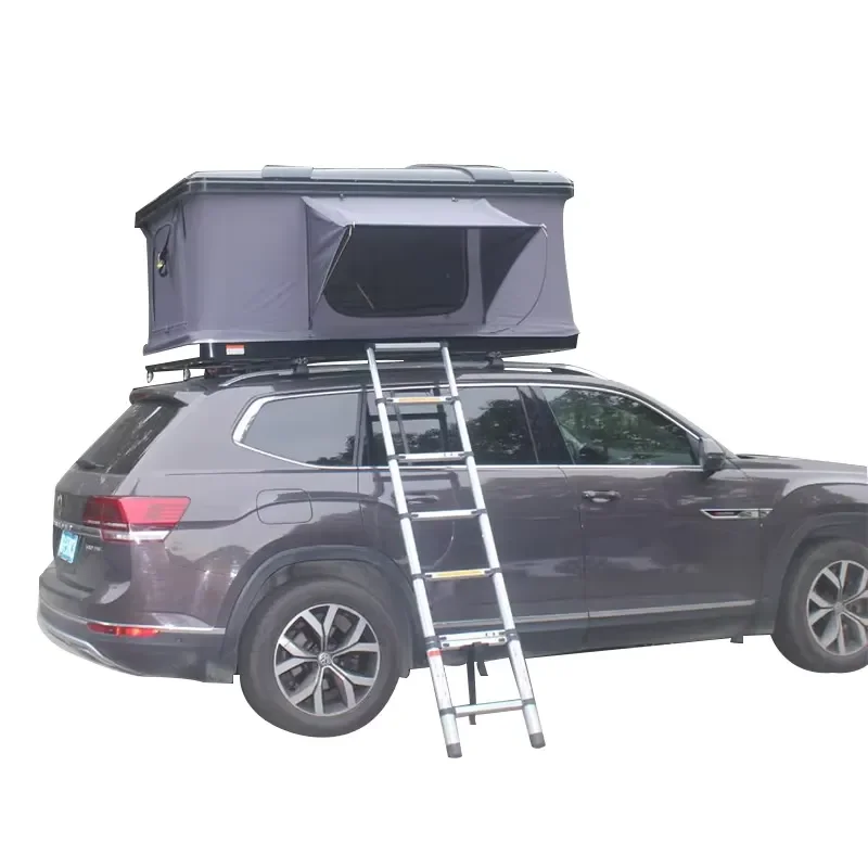 

High Quality ABS or Fiberglass Hard Shell Roof Top Tent for Overlanding Modern Style with Canvas Fabric