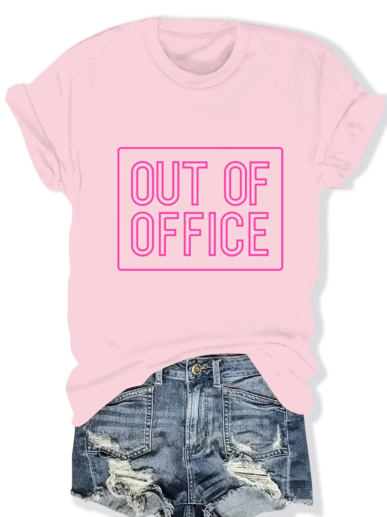 

Модная женская футболка с круглым вырезом и коротким рукавом, с принтом в виде букв, повседневная, удобная, женский топ