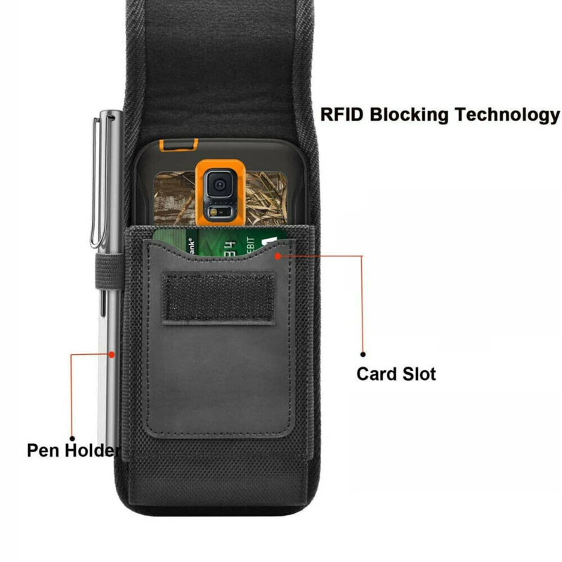 Man Belt Pouch Mobile Phone Bag for Men Phone Holster Bag Molle Waist Bag Pack Small Tactical Duty Belt Backpack Card Holder