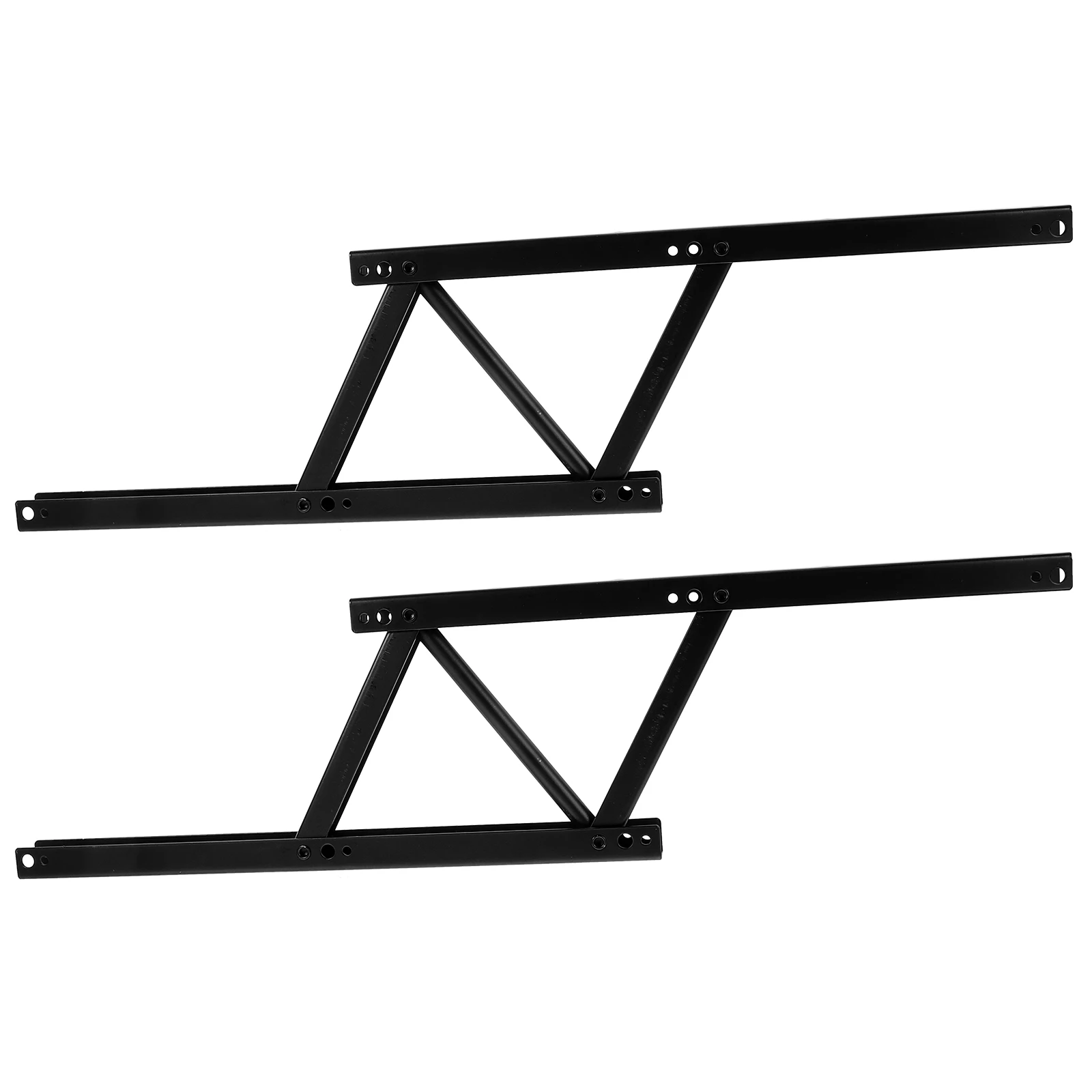 

2 Pcs Lifting Support Frame Spring Hinge Table Bracket Folding Stand Hardware Durable Anti Rust Coffee Tea Student Table Lift