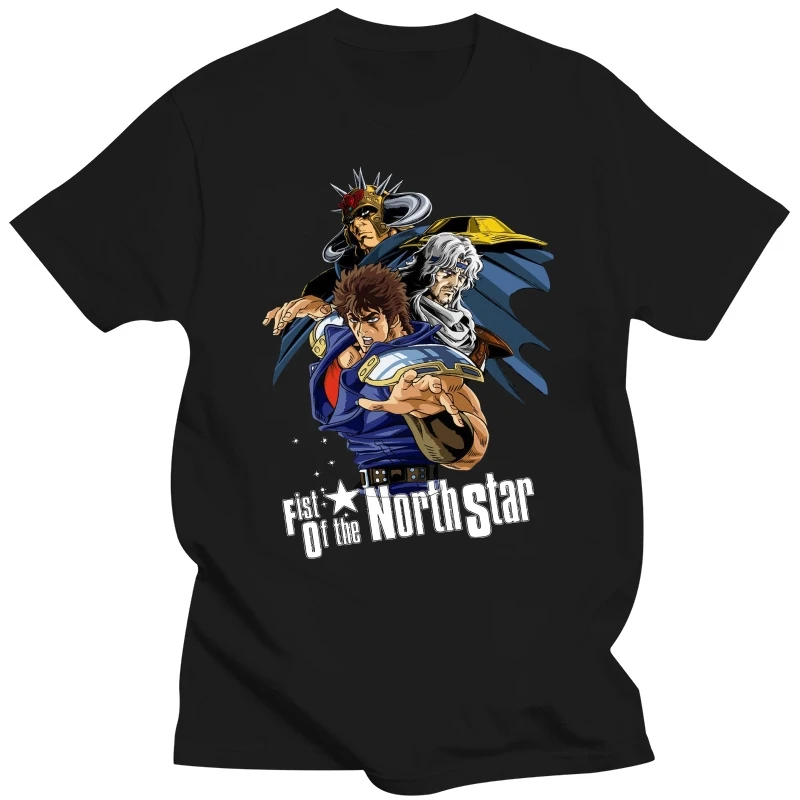 Высококачественная повседневная футболка с принтом KEN IL GUERRIERO HOKUTO NO KEN, мультяшная футболка для детей, летняя футболка