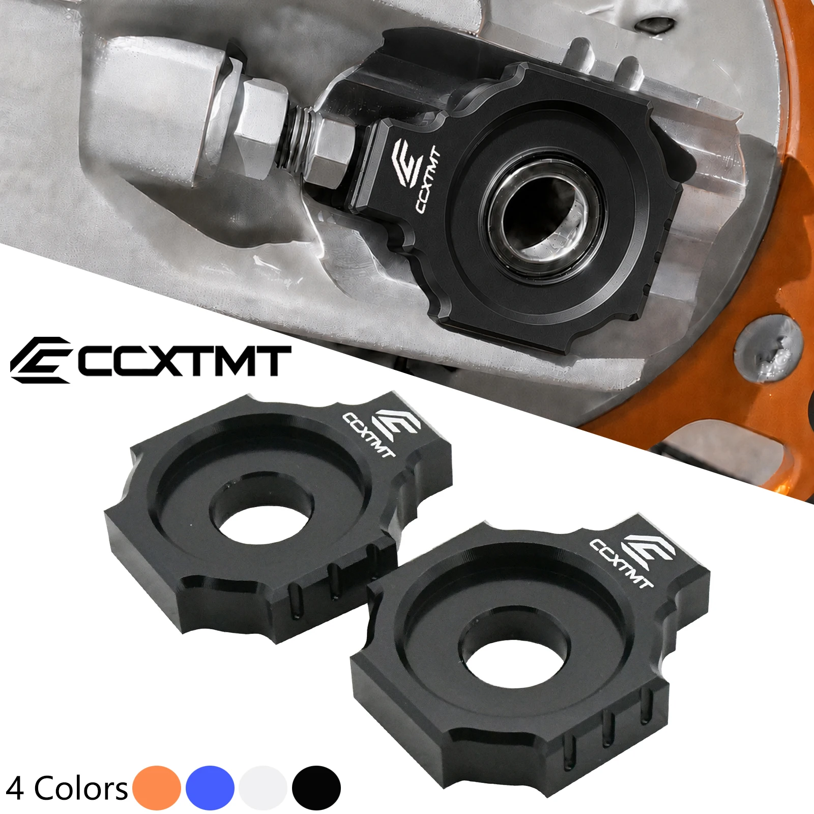 For KTM 125/200/390 Duke  2011-Later For KTM RC 125/200/390  2014-Later Motorcycle Chain Adjuster Regulator Slider Block