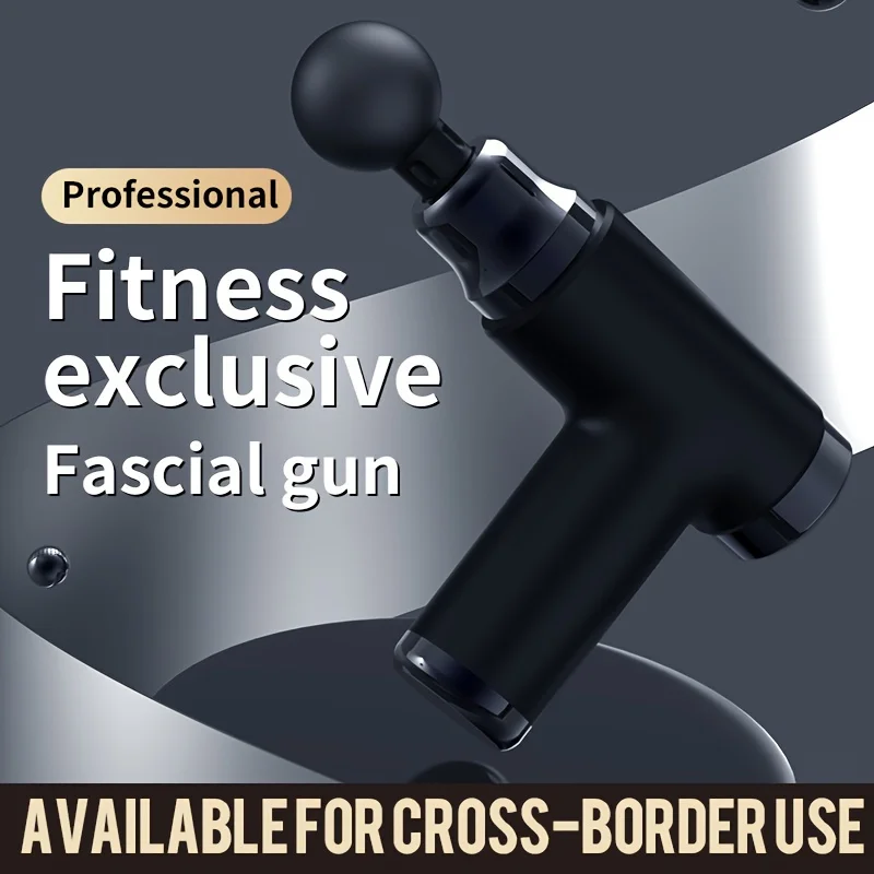 Портативный мини-массажный пистолет, 1 шт., перкуссионный массажер для глубоких тканей, ультракомпактный и тихий, карманный размер для снятия в дороге,