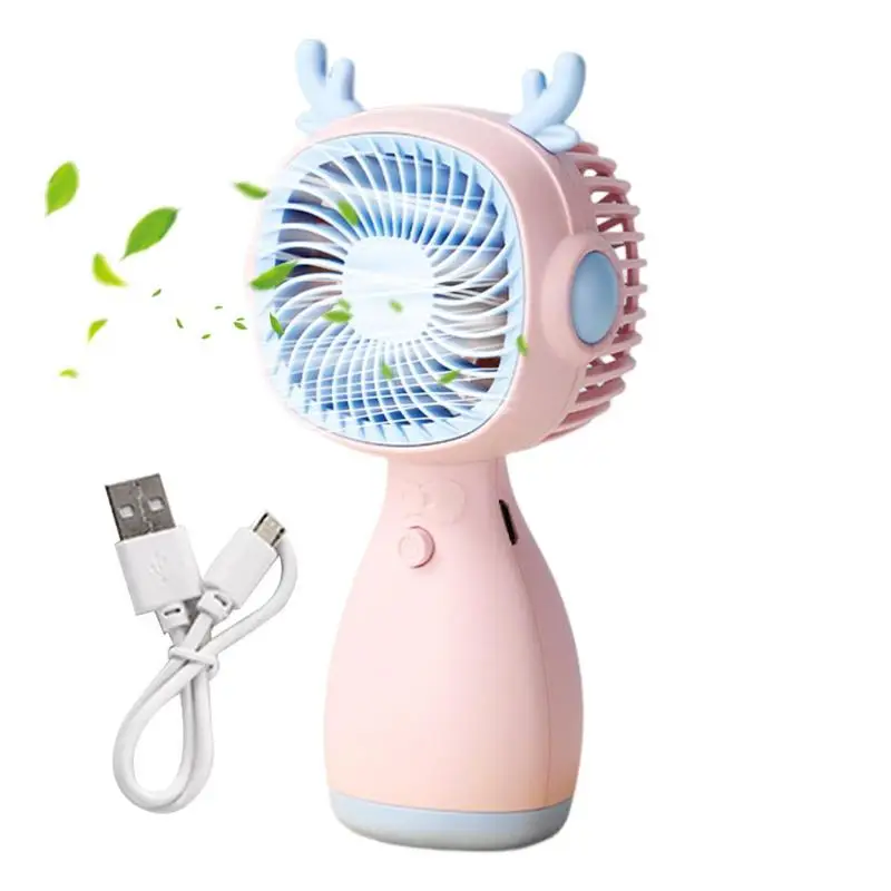 

Mini Air Cooling Fan Electric Desktop Fan Pocket Fan Desktop Fan Electric Fan Mini Fan 3 Speed Wind For Walk Picnic Camping