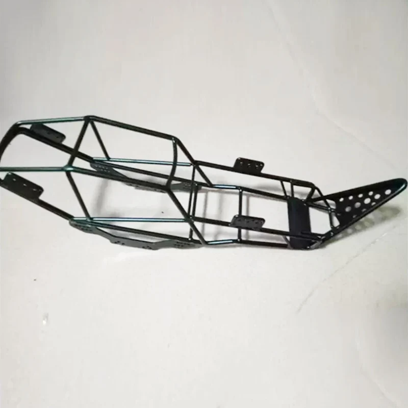 New Welded Pig Cage Metal Pipe Rack Body Frame for 1/10 RC Crawler Traxxas SCX10 90027 90022 Ghost Welded Roll Cage Upgrade Part