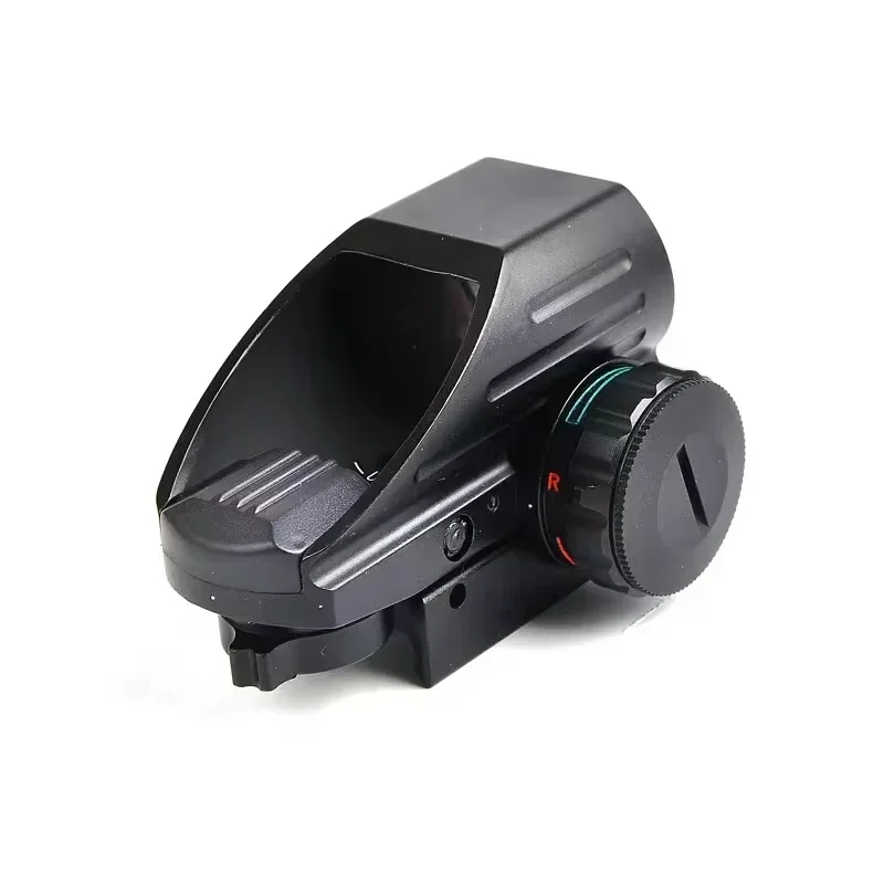 HD103 1x22x33 منظر نقطة حمراء/خضراء - 4 بصريات شبكاني، حامل السكك الحديدية 20 مم - مفتاح تشغيل وإيقاف كوليماتور للتصوير الدقيق