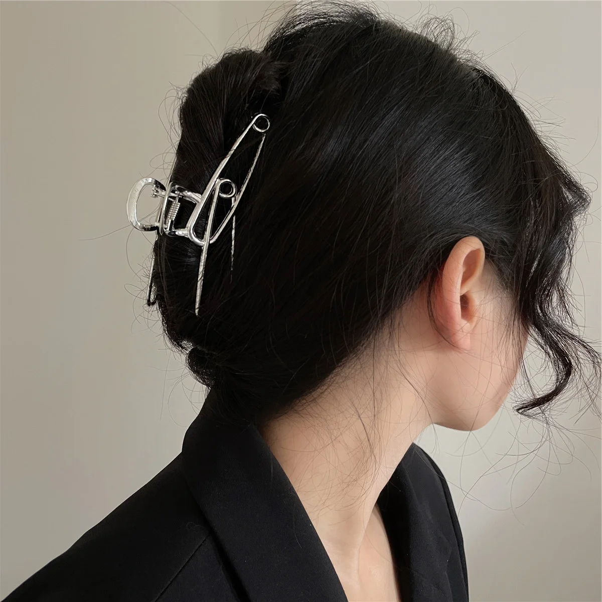 Hair Claw Clip Set - New Hollow Women Pin Metal Hair
