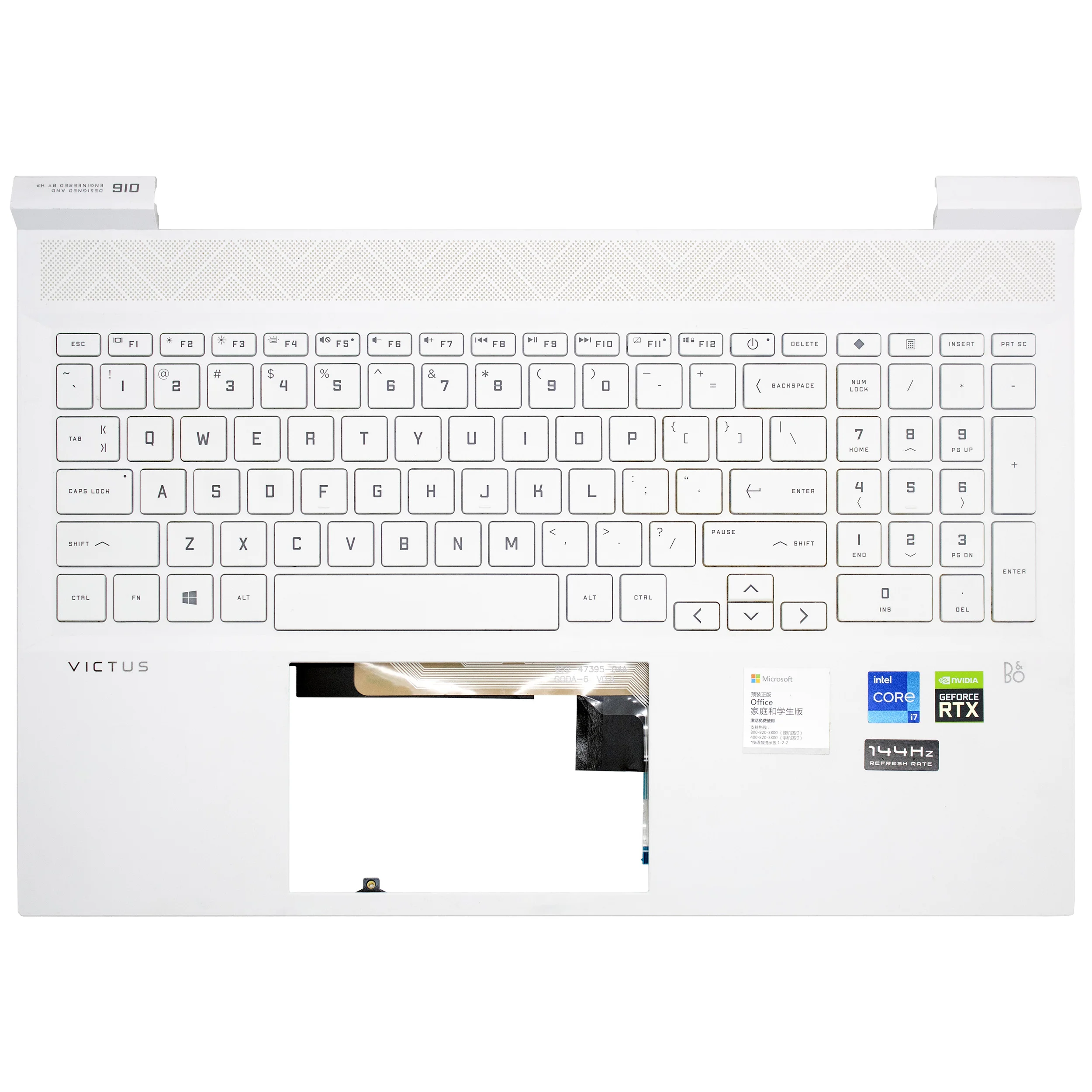 New Original Japan Spain US Keyboard For HP Victus 16-D 16-E TPN-Q264 TPN-Q263 Laptop Palmrest Case Backlight Keyboard English