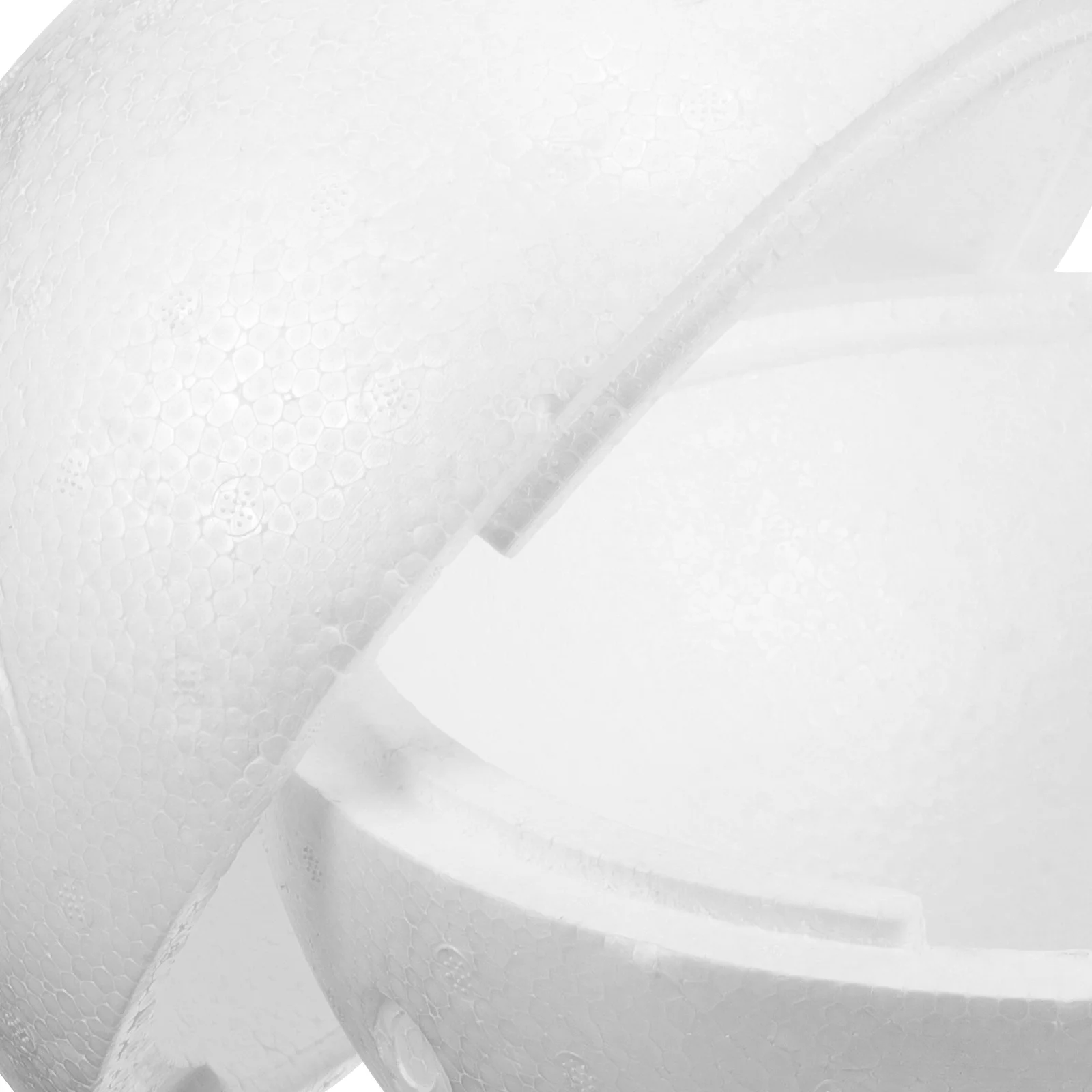 كرة إسفنجية بيضاء مقاس 6 سم لتزيين الحرف اليدوية لتزيين حفلات الزفاف وعيد الميلاد من الفوم مستلزمات النمذجة اليدوية