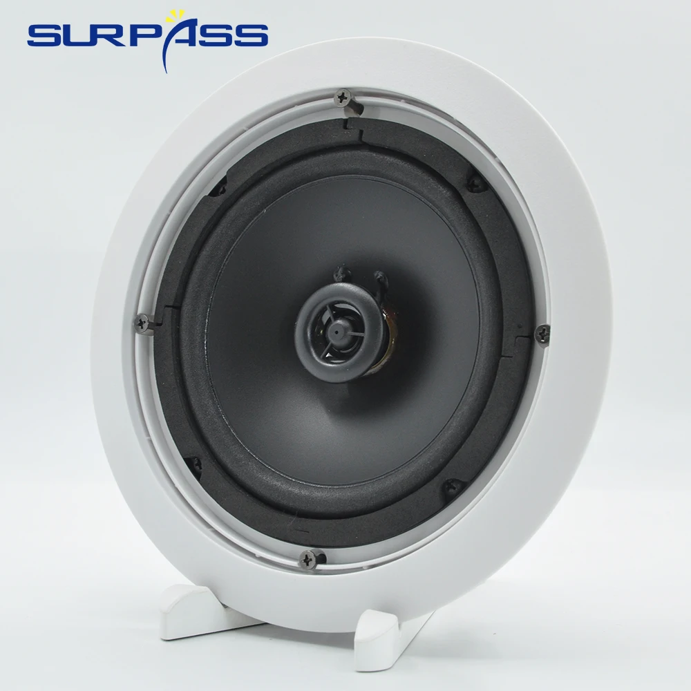 Smart Bluetooth 6pcs 30W WiFi Ceiling Speaker 6 Inch Built in Class D Digital Amplifier Active Loudspeaker for Hotel Restaurant