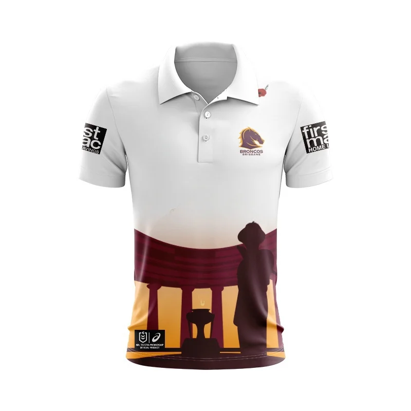 

POLO 2024 Brisbane Mustang Chestnut Shirt