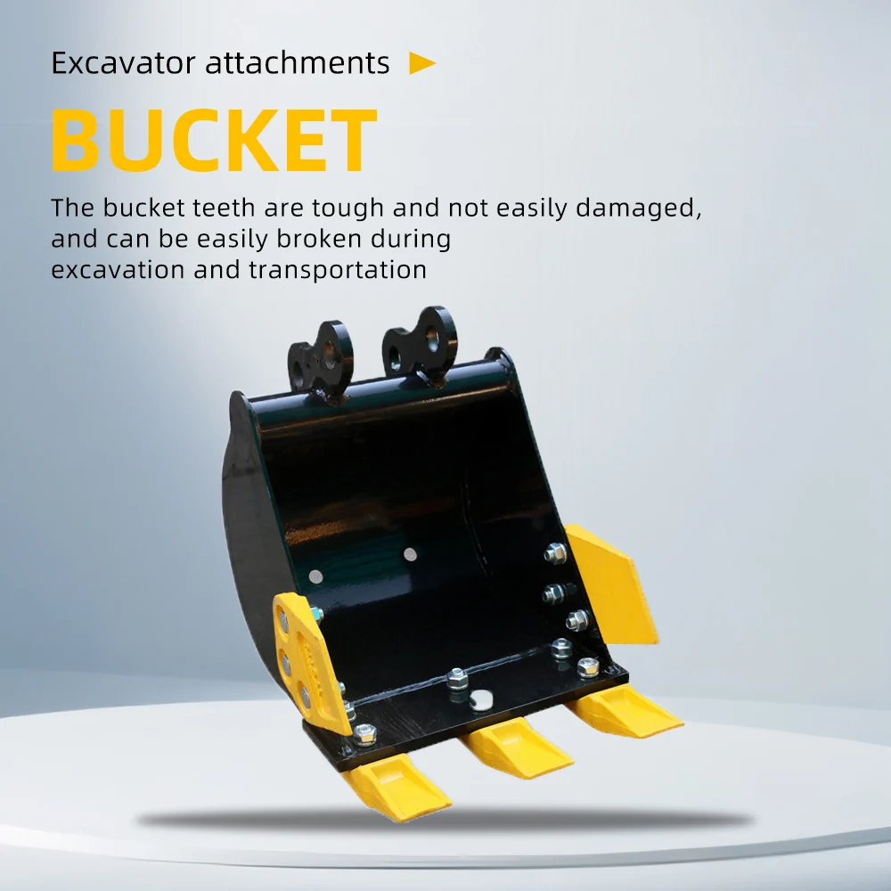 

Mini Excavator Grey Five-Tooth Rake & Ripper Wear-Resistant Loosening Accessories Small Excavators For Farm Agriculture
