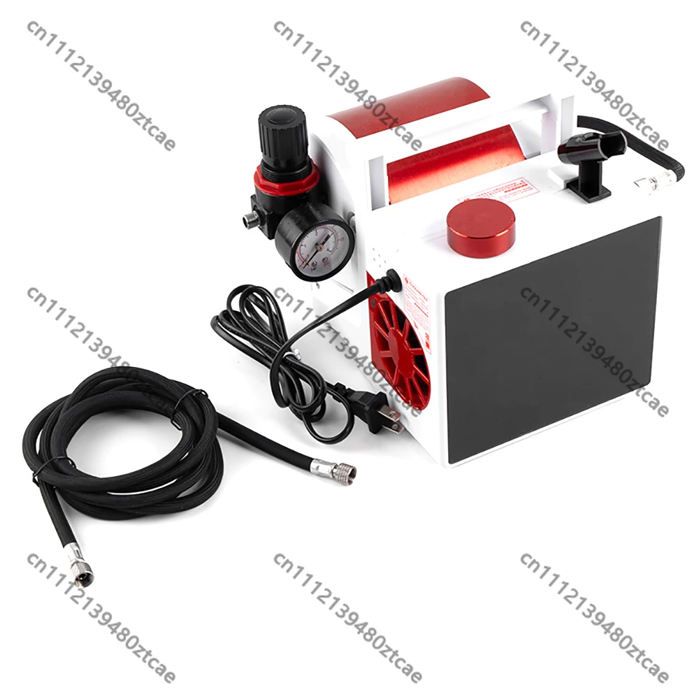 AC100-240V 1.3L Portable Desktop Air Compressor High Performance Mini Air PumpSilent Inflation Tool for Household Industrial Use